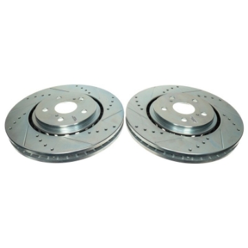 Picture of Power Stop 21-22 Toyota Sienna Front Drilled & Slotted Rotor - Pair