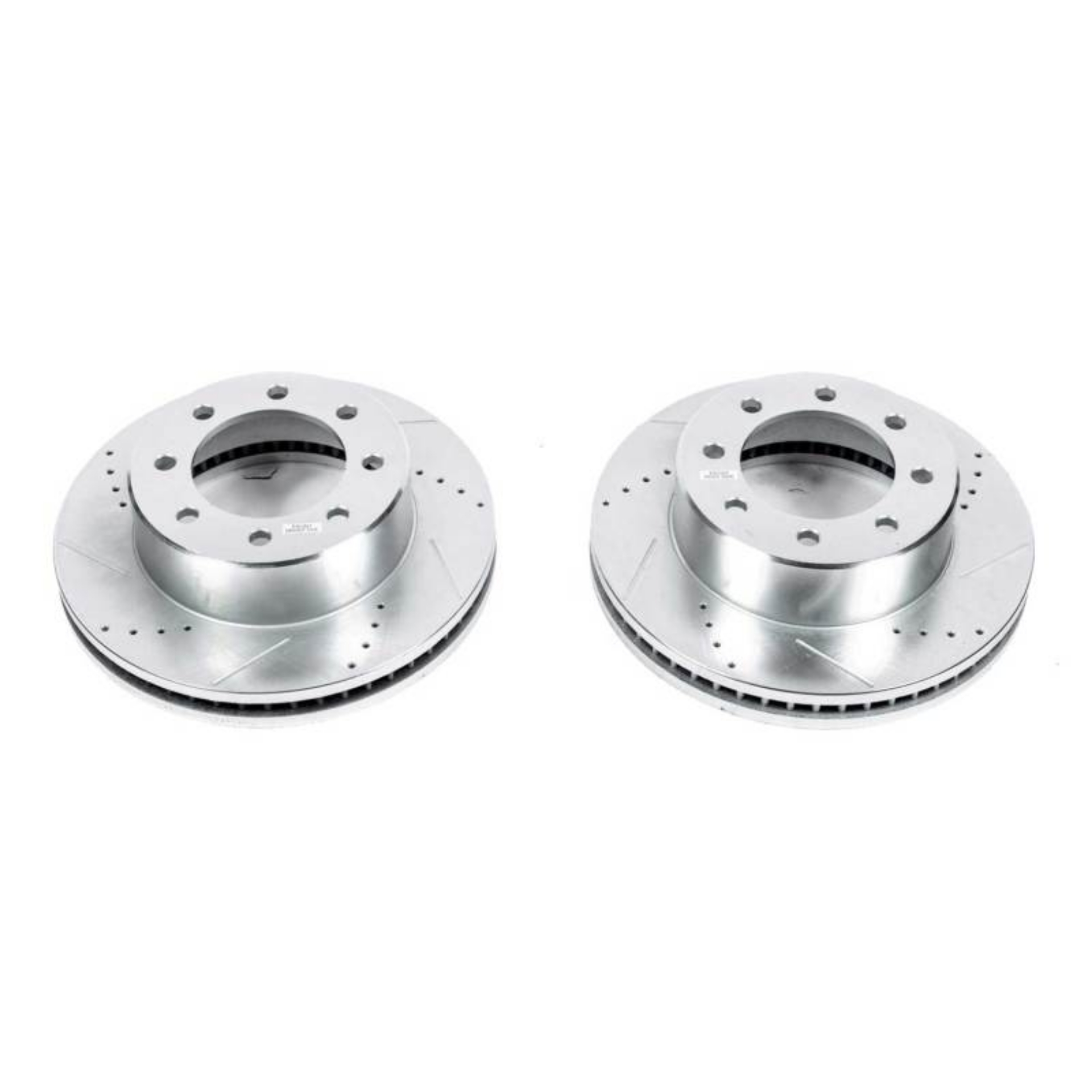 Picture of Power Stop 19-22 Ram 3500 Rear Drilled & Slotted Rotor Pair