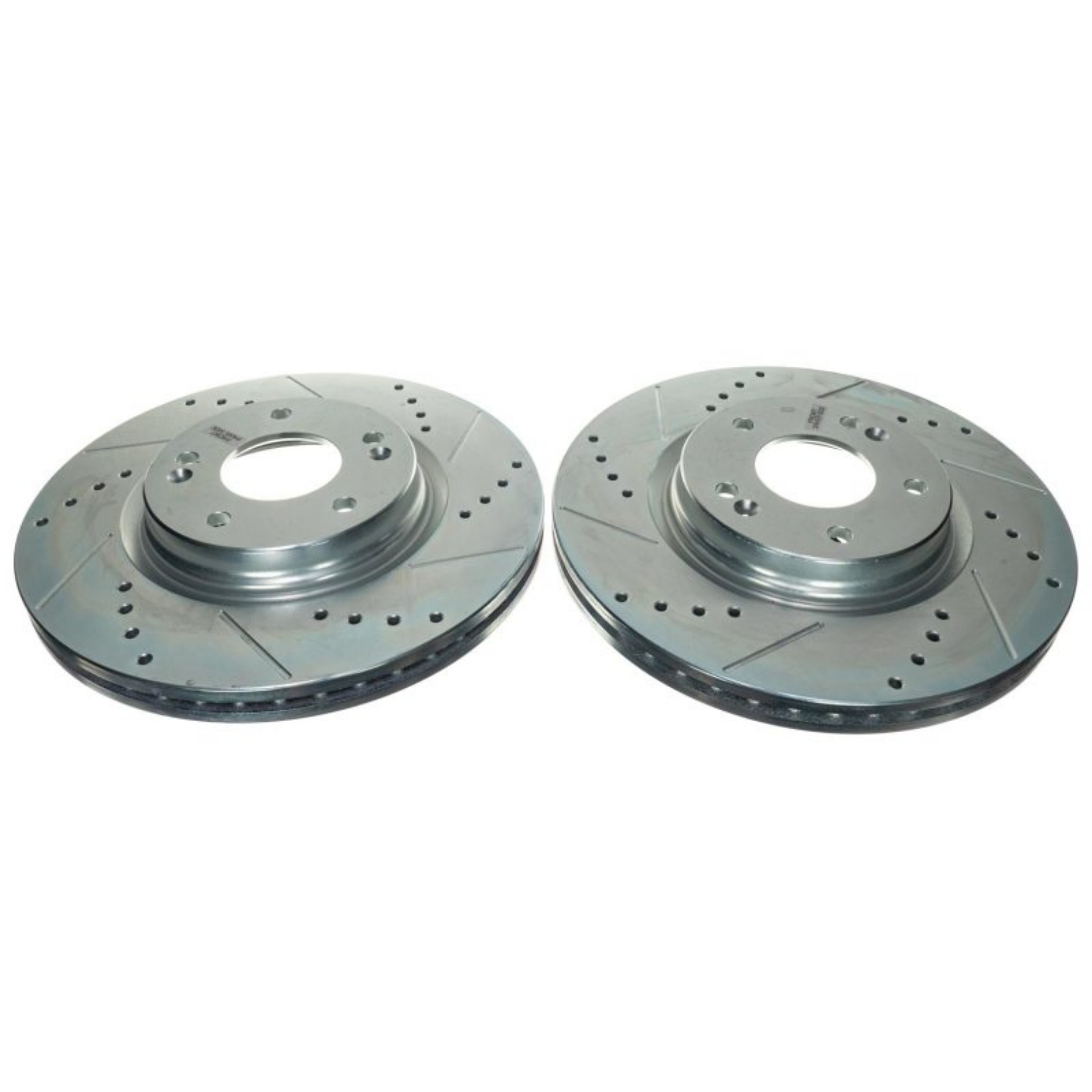 Picture of Power Stop 21-22 Kia K5 Front Drilled & Slotted Rotor Pair