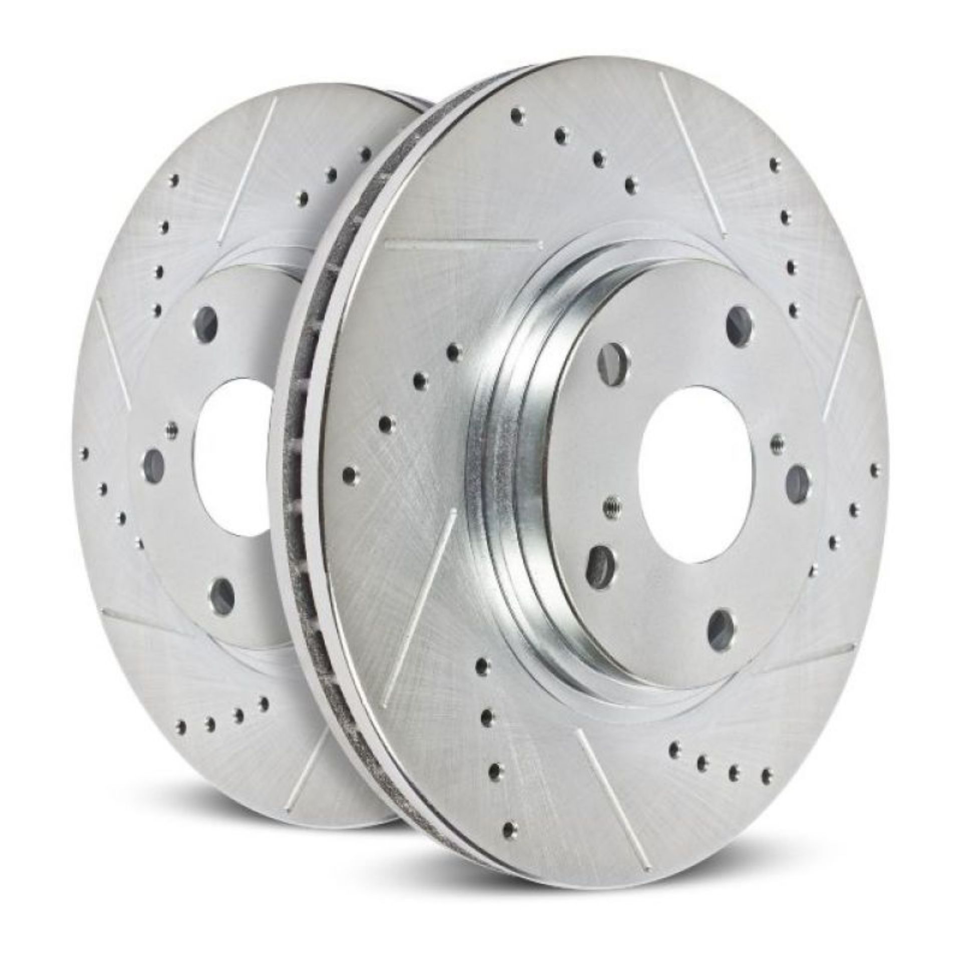 Picture of Power Stop 09-20 GMC Savana 4500 Rear Right Evolution Drilled & Slotted Rotor