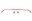 Picture of BMR 15-22 S550 Mustang Sway Bar Kit Rear Hollow 22mm Non-Adjustable Red