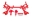 Picture of BMR 93-02 4th Gen F-Body K-Member LT1 Motor Mounts Standard Rack Mounts Red