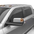 Picture of EGR 19-23 Ram 2500-3500 In-Channel Window Visors Front-Rear Set Matte Black Crew Cab