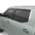 Picture of EGR 2022+ Toyota Tundra In-Channel Window Visors Front-Rear Set Dark Smoke
