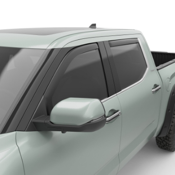 Picture of EGR 2022+ Toyota Tundra In-Channel Window Visors Front-Rear Set Matte Black