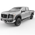 Picture of EGR 17-23 Nissan Titan Traditional Bolt-On Look Fender Flareswith Fender Badge Set Of 4