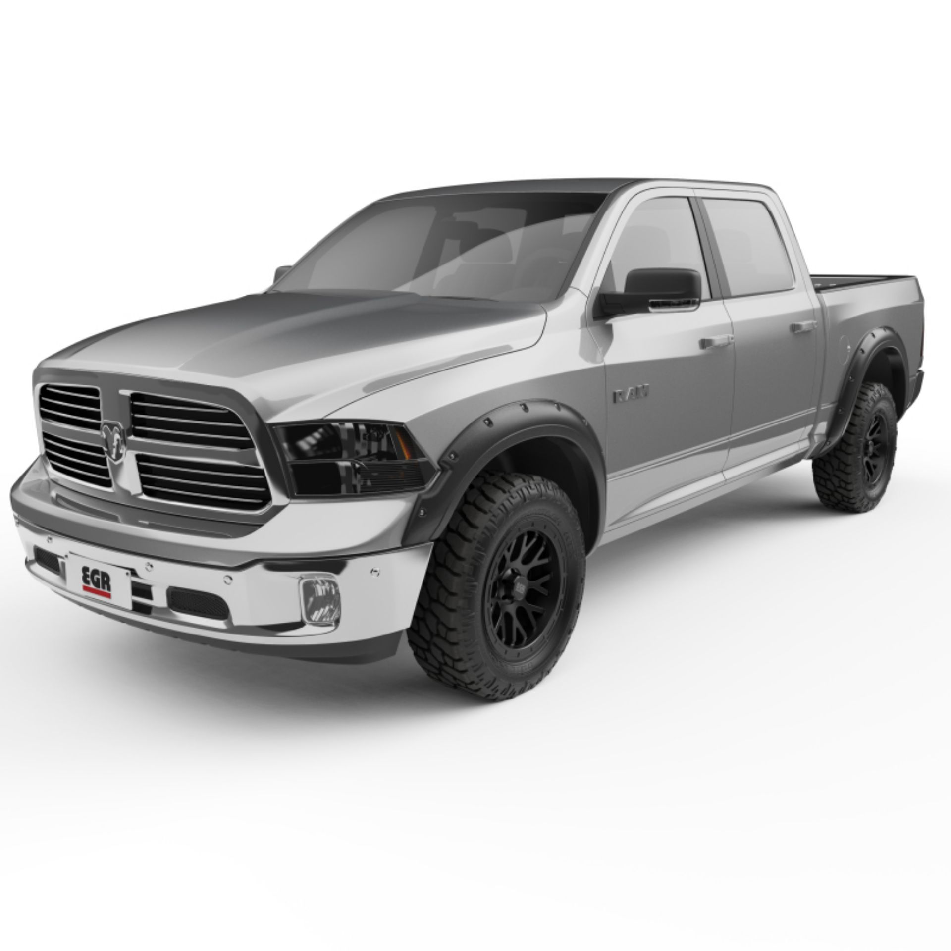 Picture of EGR 09-18 Ram 1500 19-22 Ram 1500 Baseline Bolt Style Fender Flares Classic Set Of 4