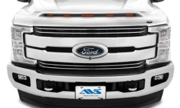 Picture of AVS 20-22 Ford F-250-350-450-550 Super Duty Aeroskin LightShield Pro Color-Match - Oxford Wht