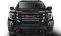Picture of AVS 20-23 GMC Sierra 1500 Aeroskin LightShield Pro Color-Match Hood Protector - Onyx Blk
