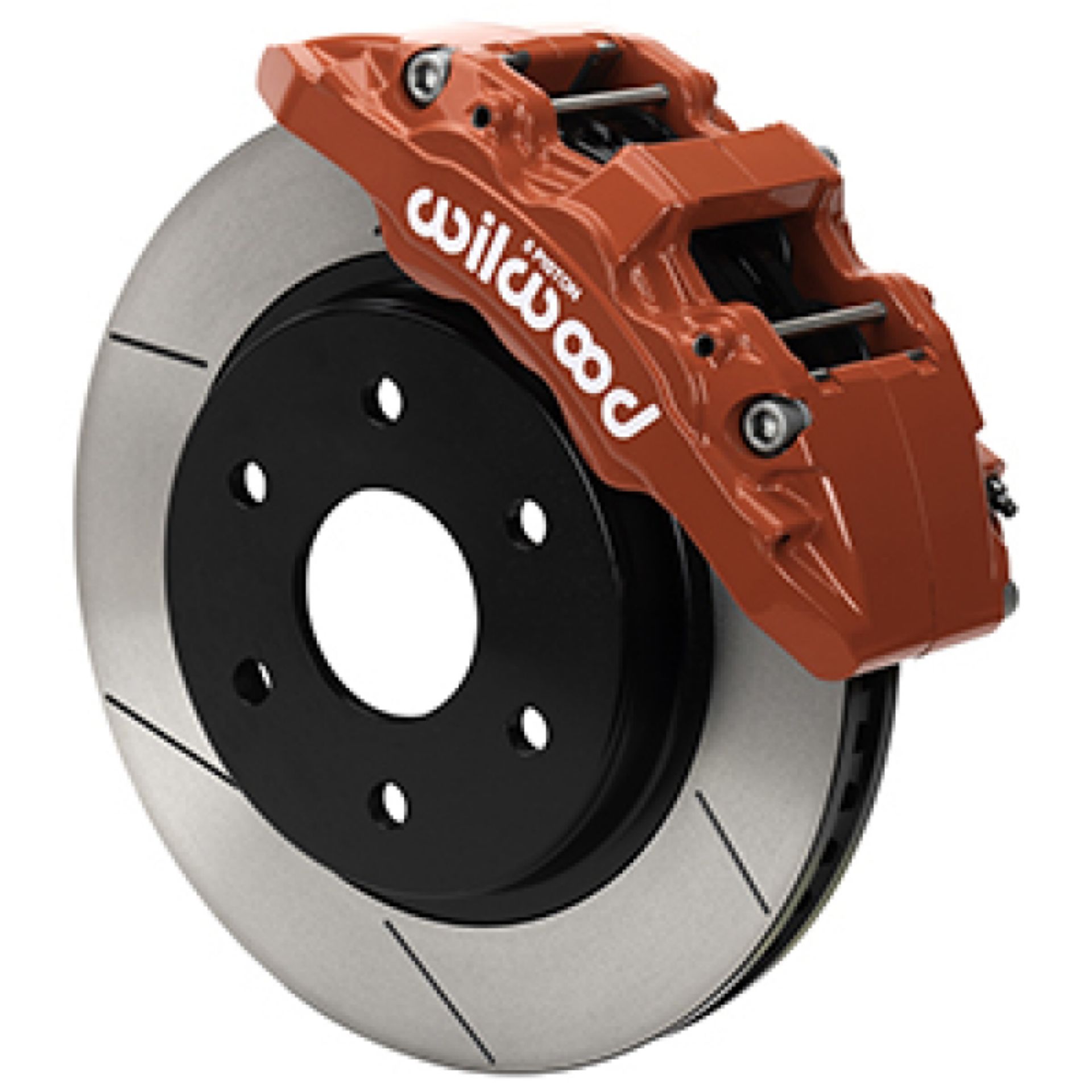 Picture of Wilwood 10-18 Ford F-150 Aero6-DM Front Brake Kit - Slotted - Red