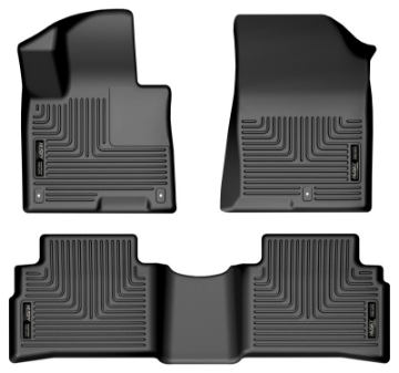 Picture of Husky Liners 2023 Kia Sportage WeatherBeater Front & 2nd Seat Floor Liners - Black