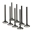 Picture of Supertech Peugeot 206 TU5JP4 25-50 +1x5-96x104-40mm Black Nitrided Exhaust Valve - Set of 8