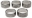 Picture of Clevite Chevrolet V8 366-396-402-427-454-496-502 1967-2007 Performance Aux- Cam Bearing Set