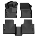 Picture of Husky Liners 18-22 Volkswagen Tiguan Weatherbeater Black Front & 2nd Seat Floor Liners