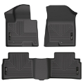 Picture of Husky Liners 2022 Hyundai Tucson Excl- Hybrid Weatherbeater Black Front & 2nd Seat Floor Liners