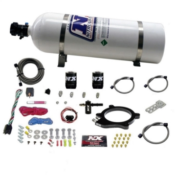 Picture of Nitrous Express Chevrolet Corvette-Camaro LT4 Supercharged 6-2L Nitrous Plate System w-15lb Bottle