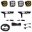 Picture of Baja Designs 2021+ Ford F-150 Pro Series Fog Pocket Kit - Amber