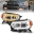 Picture of ANZO 10-13 Toyota 4Runner Projector Headlights - Chrome