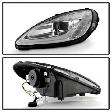 Picture of Spyder Apex Series 05-13 Chevrolet C6 Corvette Hi Powered LED Module Headlights