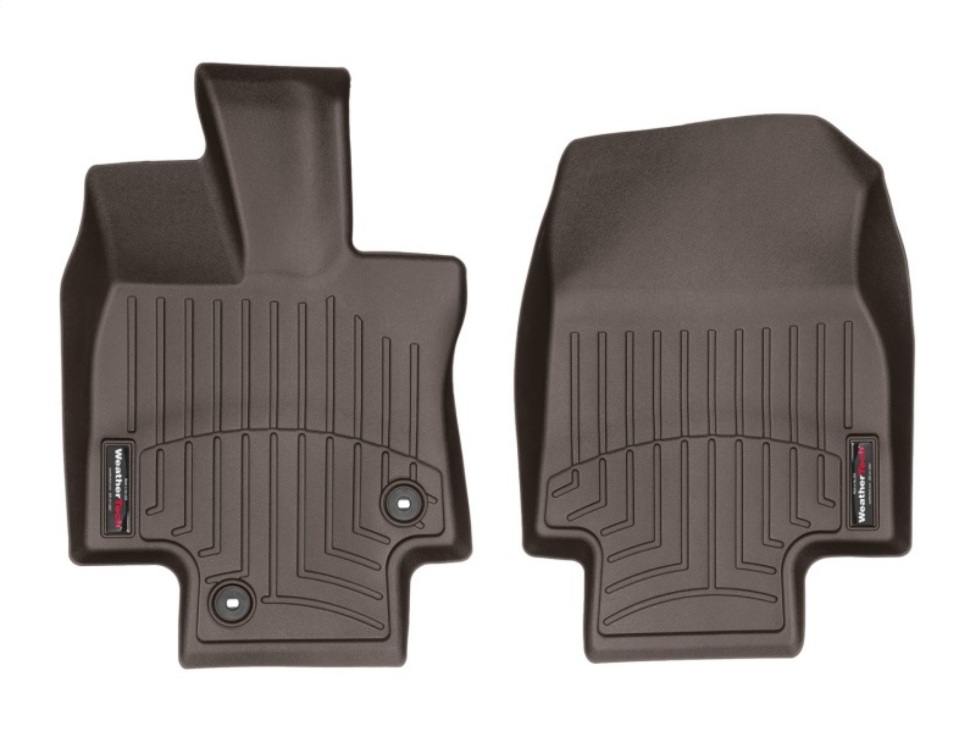 Picture of WeatherTech 2020+ Toyota Highlander Front FloorLiner - Cocoa