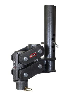 Picture of Gen-Y Pegasus Torsion-Flex 11in Offset 4in Round w/Gooseneck 2-5/16in Coupler (3.5K TW 25K Towing)