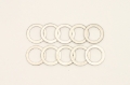 Picture of DeatschWerks -6 AN Aluminum Crush Washer Pack of 10