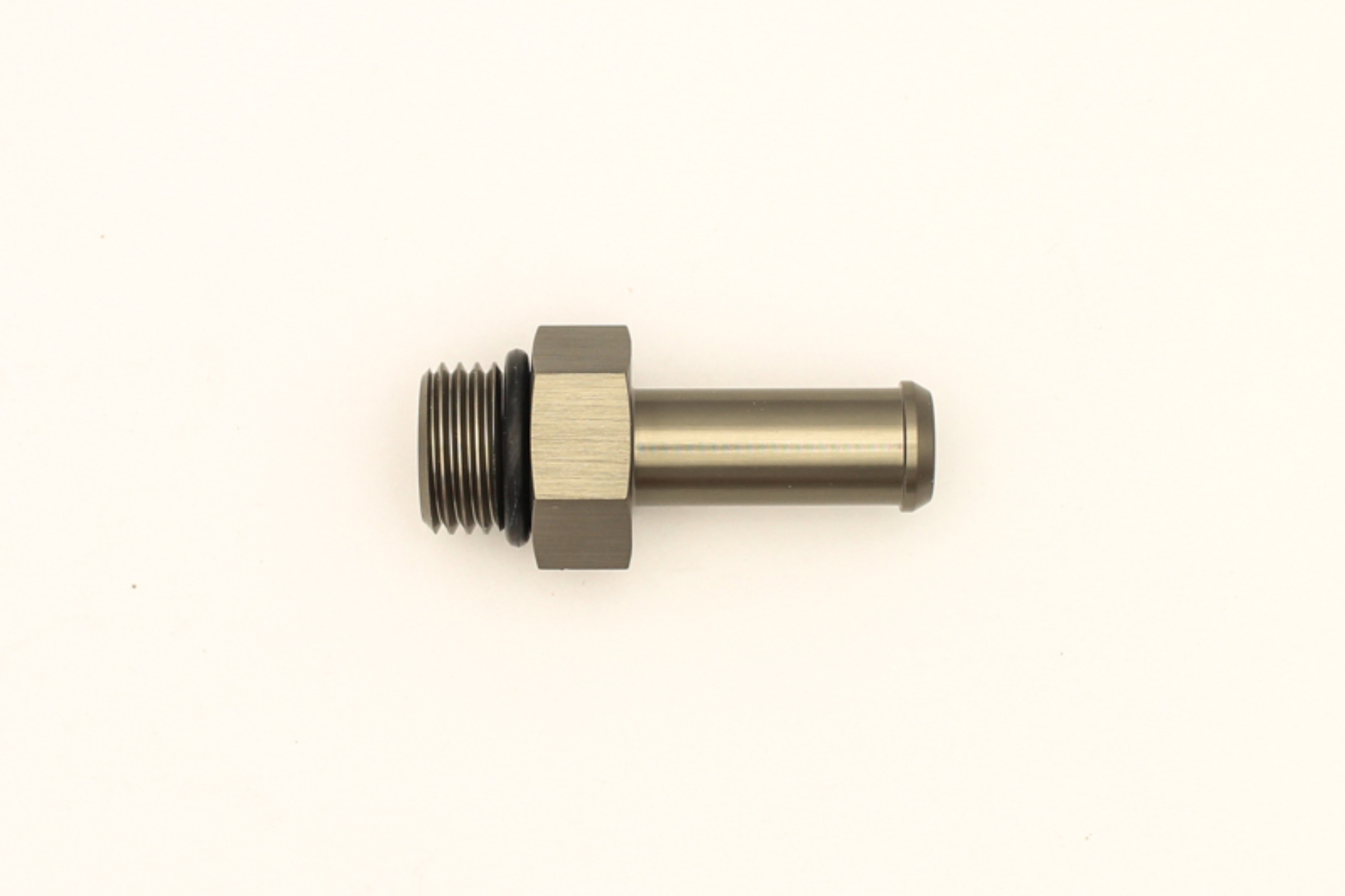 Picture of DeatschWerks 6AN ORB Male To 3-8in Barb Fitting Single Barb - Incl O-Ring