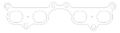Picture of Cometic Toyota 2RZ-3RZ-FE 95-UP Exhaust -030 inch MLS Head Gasket 1-730 inch X 1-460 inch Port