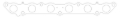 Picture of Cometic Toyota 7MGTE 87-92 Exhaust -030 inch MLS Head Gasket 1-412 inch Round Port