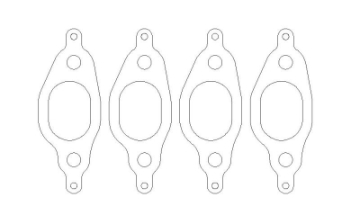Picture of Cometic VW 1-8L 8V 77-99 Exhaust Set -030 inch MLS Head Gasket 1-060 inch X 1-480 inch Port