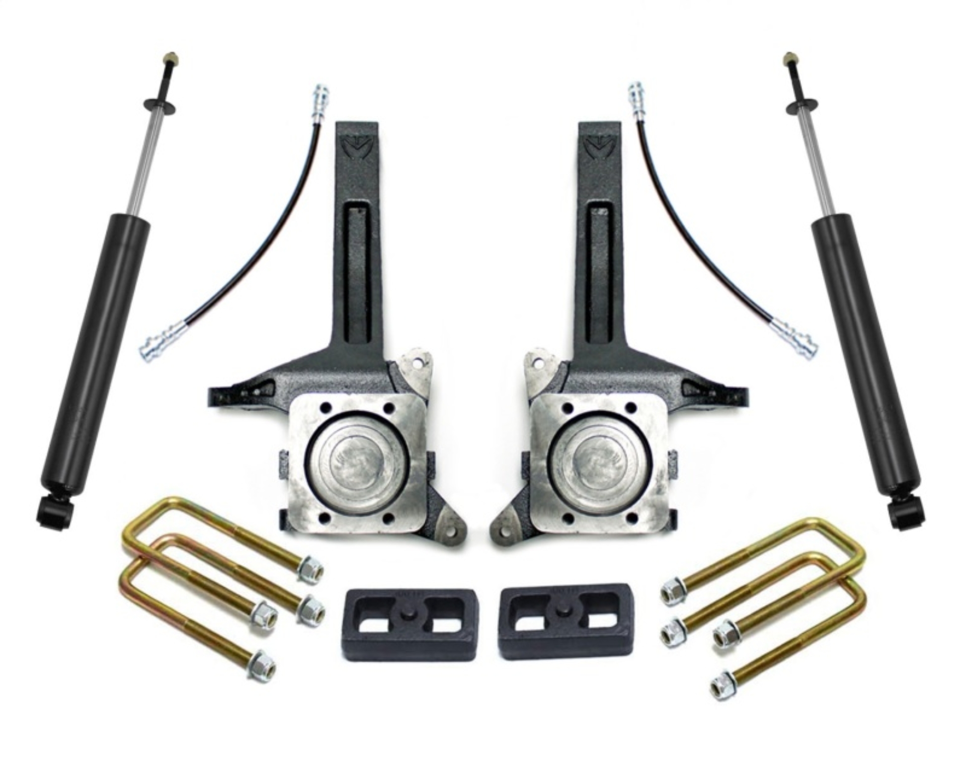 Picture of MaxTrac 07-18 Toyota Tundra 2WD 3-5in-2in MaxPro Spindle Lift Kit w-MaxTrac Shocks