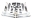Picture of MaxTrac 14-18 RAM 2500 4WD 6in-3in MaxPro Coil Lift Kit w-4-Link Arms & MaxTrac Shocks