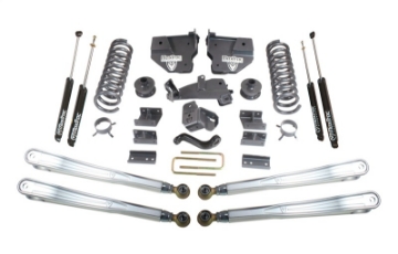 Picture of MaxTrac 14-18 RAM 2500 4WD 6in-3in MaxPro Coil Lift Kit w-4-Link Arms & MaxTrac Shocks