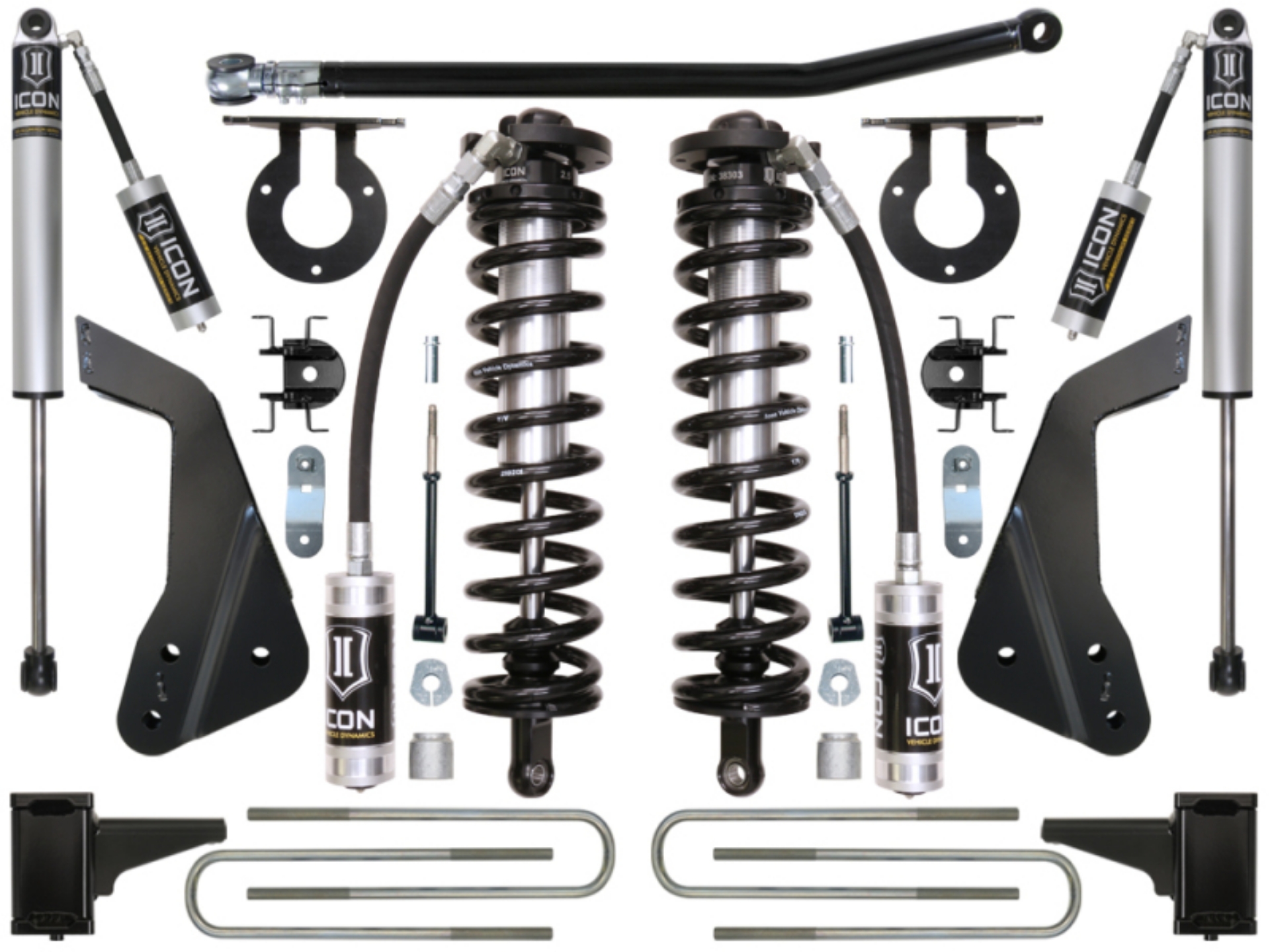 Picture of ICON 05-07 Ford F-250-F-350 4-5-5in Stage 1 Coilover Conversion System