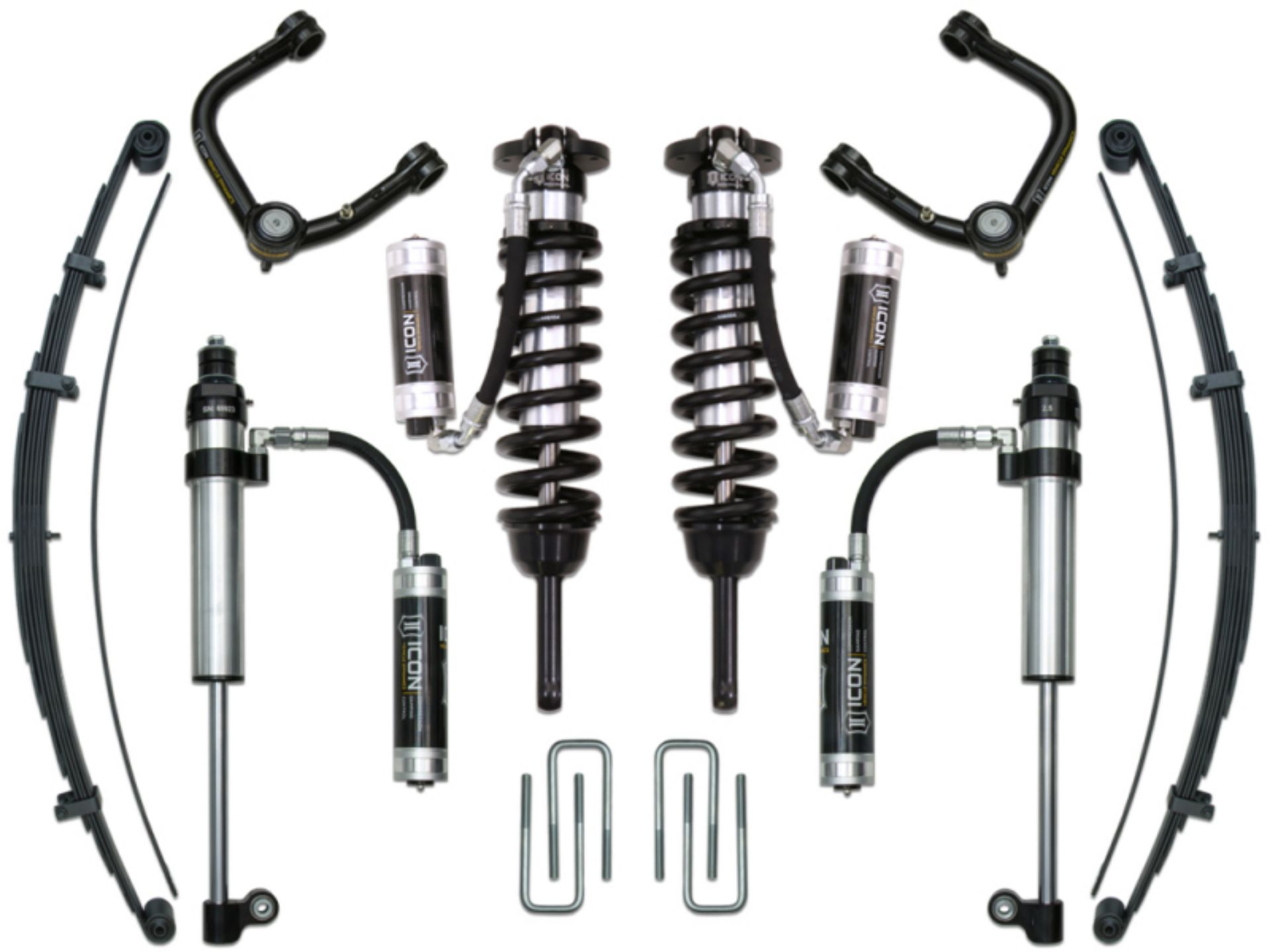 Picture of ICON 05-15 Toyota Tacoma 0-3-5in-16-17 Toyota Tacoma 0-2-75in Stg 9 Suspension System w-Tubular Uca