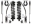 Picture of ICON 2017+ Ford F-250-F-350 2-5-3in Stage 1 Coilover Conversion System