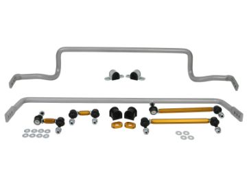 Picture of Whiteline 08-17 Mitsubishi Lancer Front & Rear Sway Bar Kit