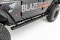 Picture of Go Rhino 18-20 Jeep Wrangler JLU 5in 1000 Series Complete Kit w-Sidestep + Brkts