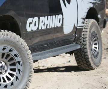 Picture of Go Rhino 19-20 Ram 1500 RB20 Complete Kit w-RB20 + Brkts + 2 RB20 Drop Steps