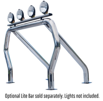 Picture of Go Rhino 91-04 Chevy/GMC Sonoma Pick up RHINO! Bed Bar Complete Kit w/Main Bar + Kickers