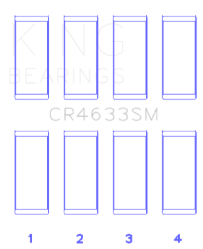 Picture of King Engine Bearings 2008 Mini Cooper N14 Turbo Rod Bearing Set - Size STD