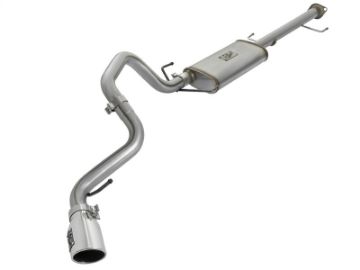 Picture of aFe MACH Force Xp 2-5in SS Cat-Back Single Side Exit Exhaust w-Polished Tips 07-14 Toyota FJ Cruiser