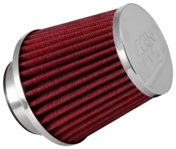 Picture of K&N Universal Chrome Filter 2 3-4in FLG - 4 1-2in Bottom - 4 1-2in Height