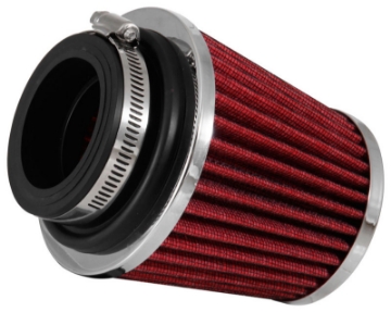 Picture of K&N Universal Chrome Filter 2 3-4in FLG - 4 1-2in Bottom - 4 1-2in Height