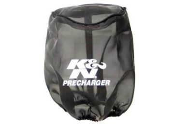 Picture of K&N PreCharger Tapered Air Filter Wrap Black 6in Height - 6in Diameter