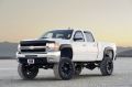 Picture of EGR 07-13 Chev Silverado 6-8ft Bed Bolt-On Look Fender Flares - Set - Matte