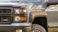 Picture of EGR 14+ Chev Silverado 5ft Bed Bolt-On Look Fender Flares - Set - Matte
