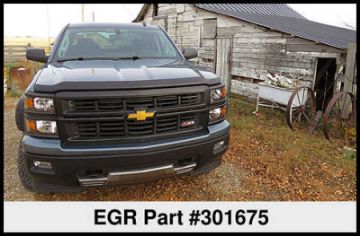 Picture of EGR 16+ Chev Silverado LD Superguard Hood Shield - Matte