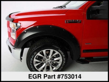 Picture of EGR 92-96 Ford F150-Bronco - 92-98 Super Duty Rugged Look Fender Flares - Set