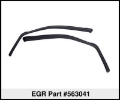 Picture of EGR 93+ Ford Ranger-Edge-4X4 - 94+ Mazda Pickup In-Channel Window Visors - Set of 2